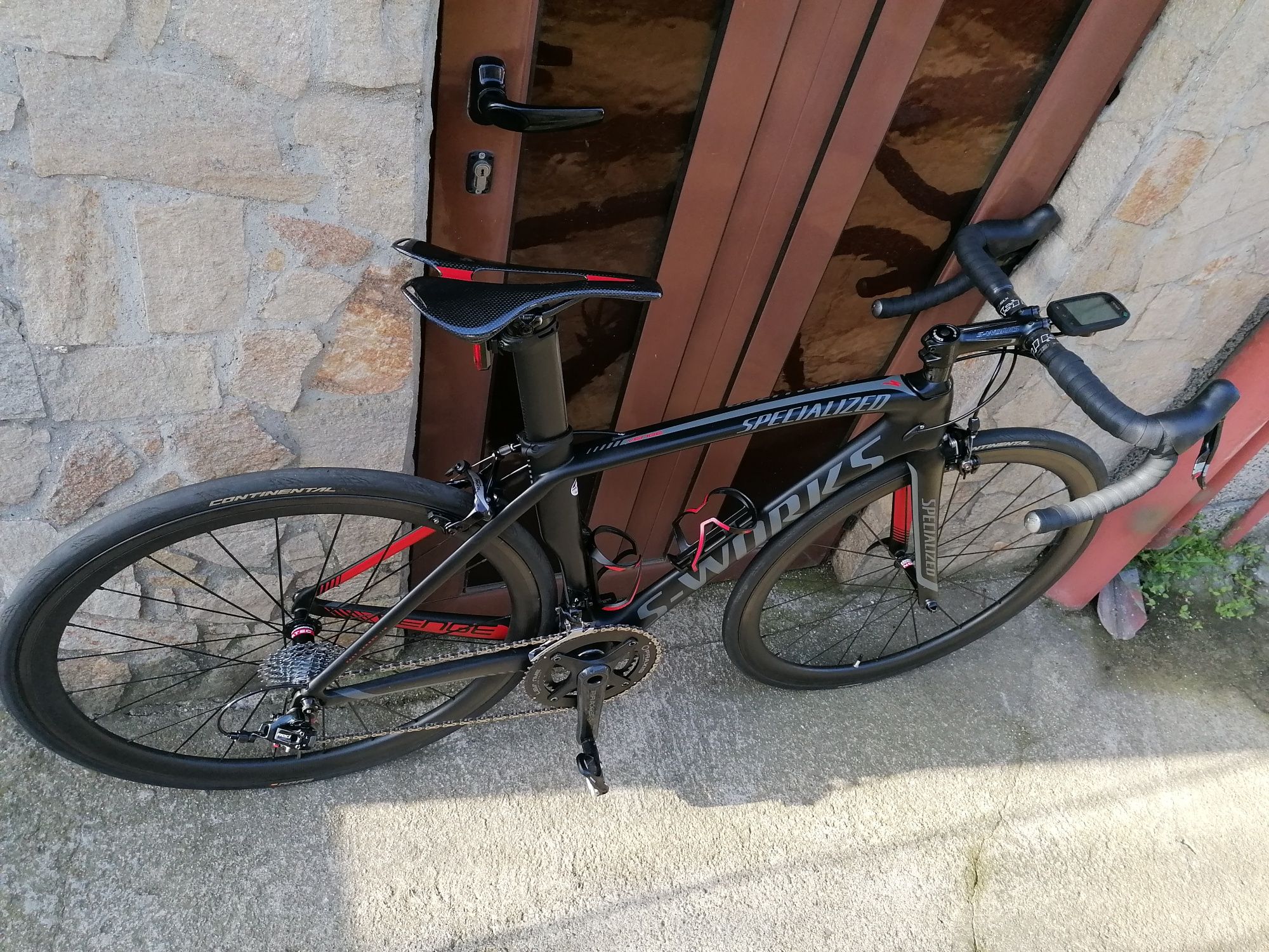 Шосеен S-Works Carbon, Sram RED 2*10