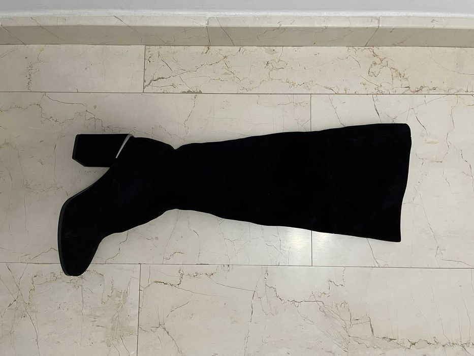 Cizme Epica de piele intoarsa inalte marimea 38