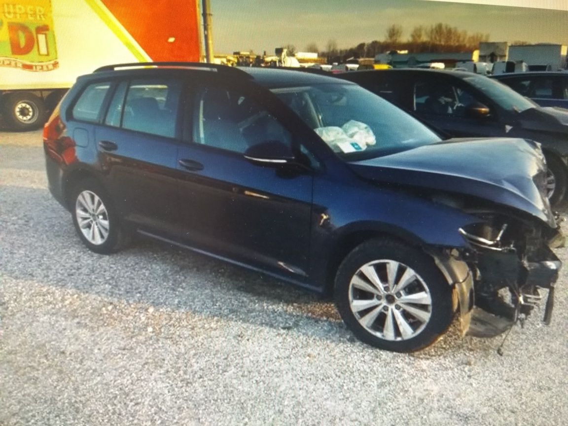 На части VW Golf 7 1.6 TDI 14г. Голф 7 фолксваген