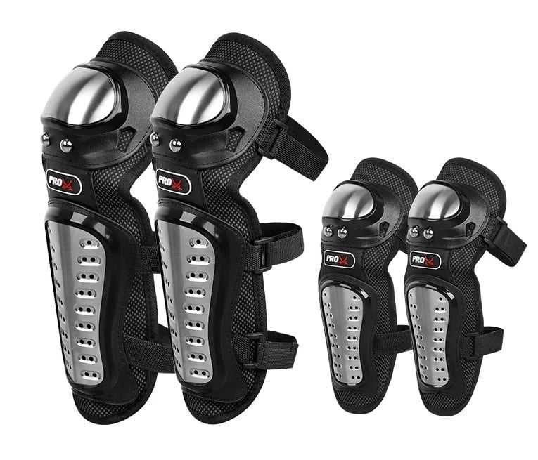 Genunchiere Cotiere Set Complet ATV Scuter Moto