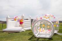 Bubble house topogan baloane aniversare animator decor castel casa gon