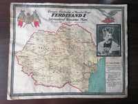 Harta Romania Mare Omagiu Regelui Ferdinad