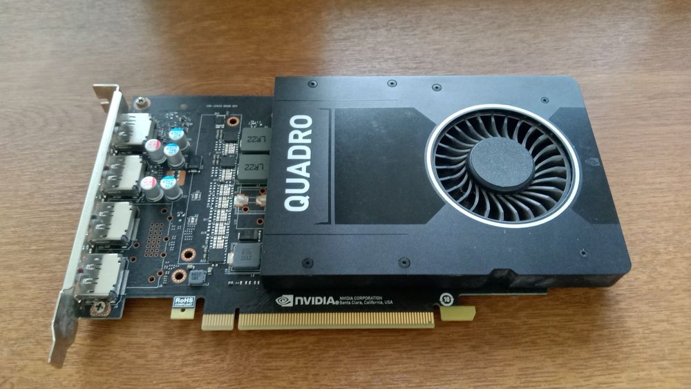 Видеокарта NVIDIA Quadro P2200