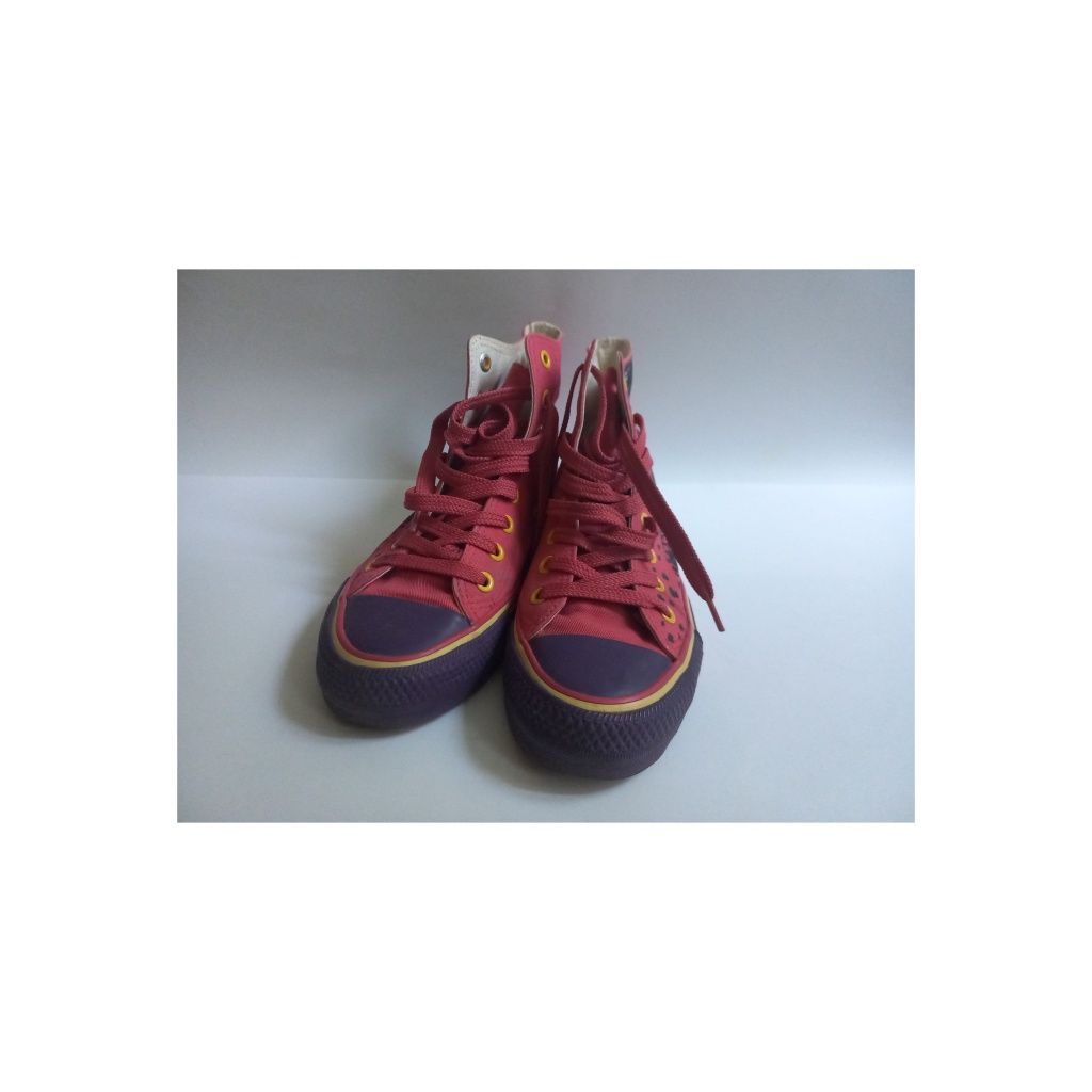 tenis bascheti vintage tip converse, din panza canvas