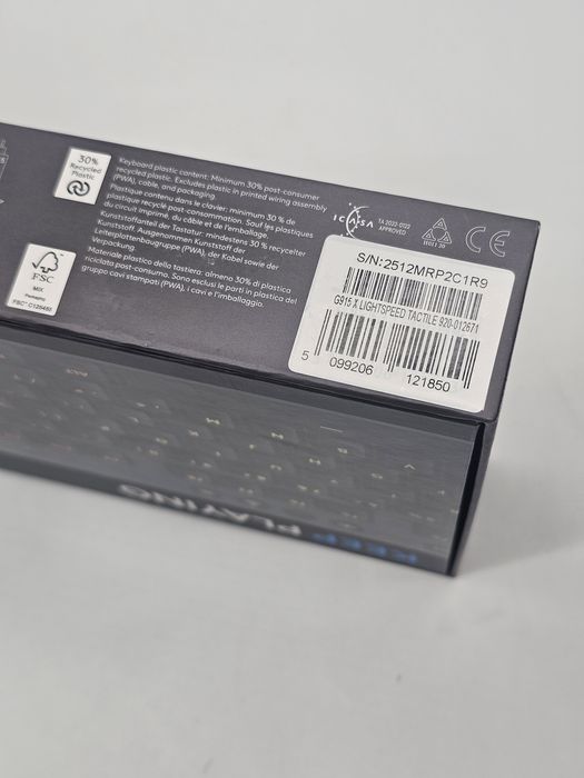Tastatura gaming mecanica Logitech G915 X LIGHTSPEED Tactile Switch ,