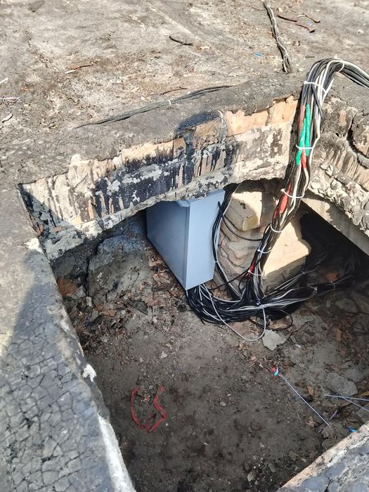 Установка камер видеонаблюдения