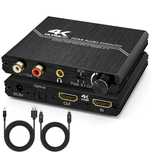 Extractor convertor audio Tendak 4K HDMI,SPDIF optic + 3,5 mm Stereo