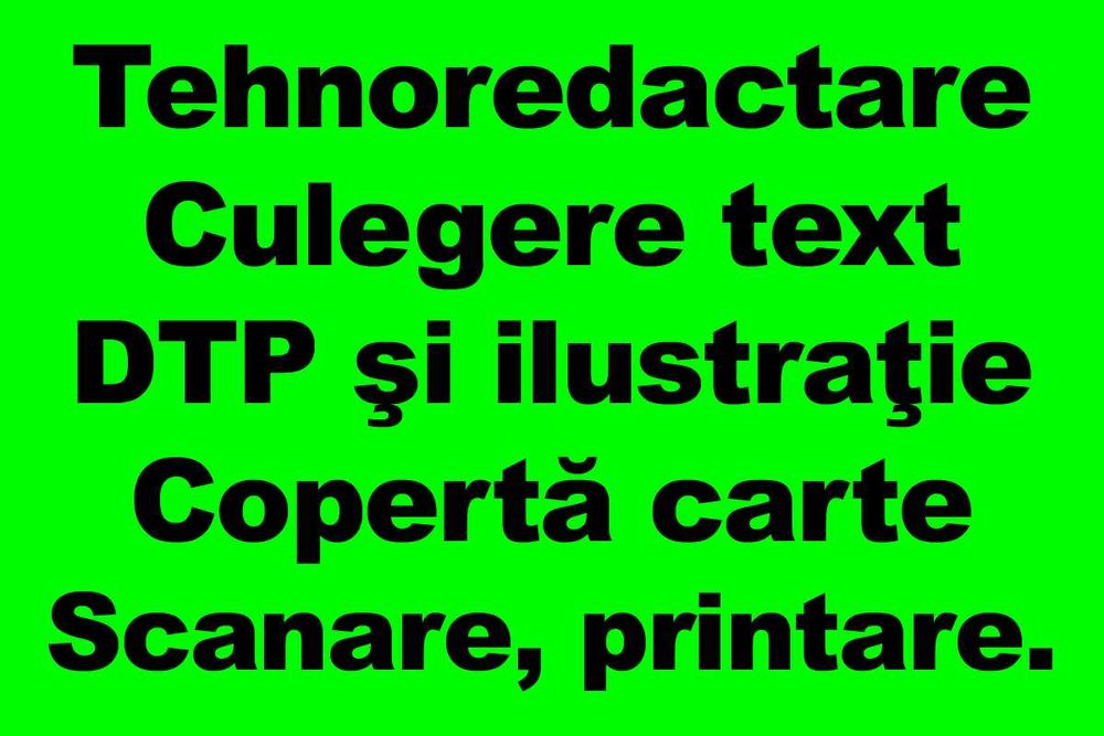 Tehnoredactare | Culegere text | DTP | Editare carte | Grafica coperta
