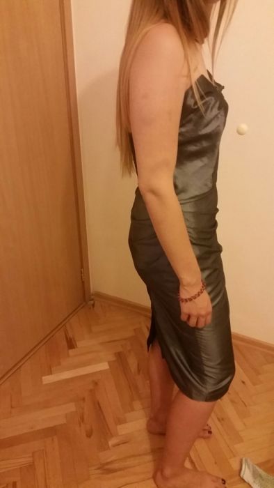 Нова рокля с гол гръб с етикет на George UK 10 / EU 38