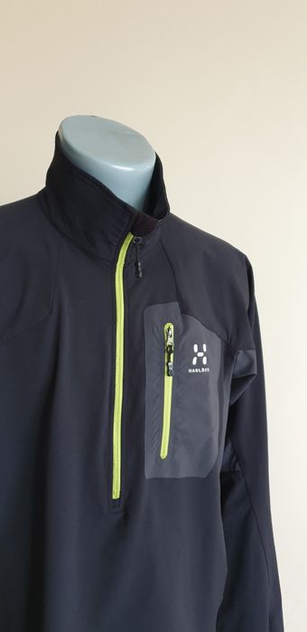 Haglofs Windstopper Stretch 3/4 ZIP Mens Size L ОРИГИНАЛ! Мъжко Яке!