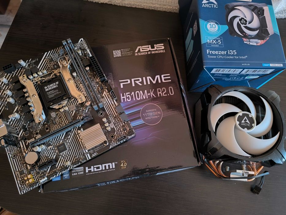 H510M-K R2.0 + Arctic Freezer i35
