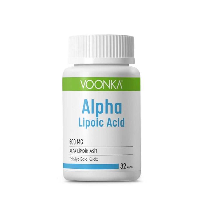 Voonka Alpha Lipoic Acid 600 Mg, 32 capsul