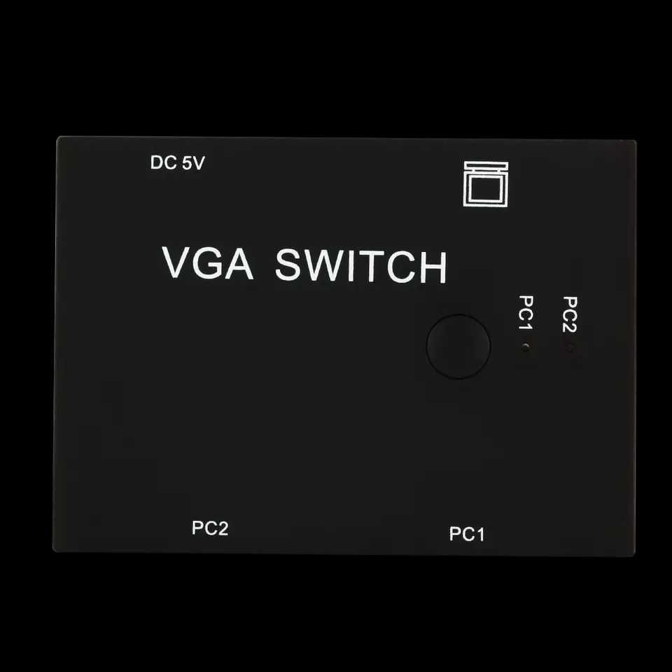 VGA сплитер 2 входа 1 изход