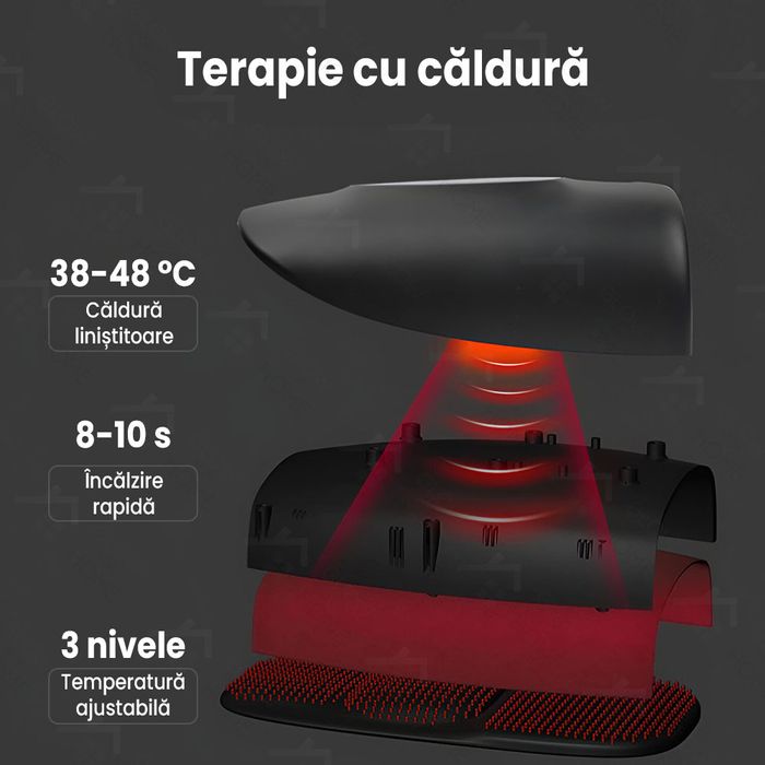Aparat masaj maini wireless, presopunctura, cu acumulator