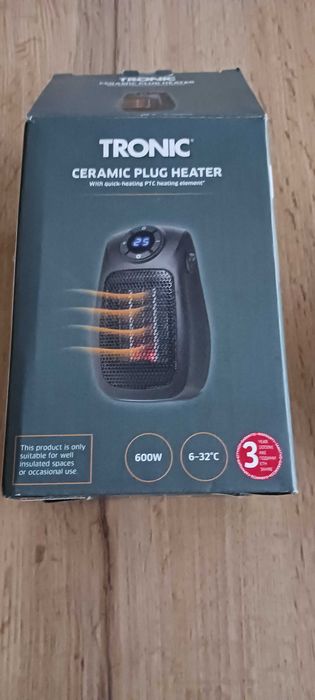 Стенна вентилаторна печка 600W