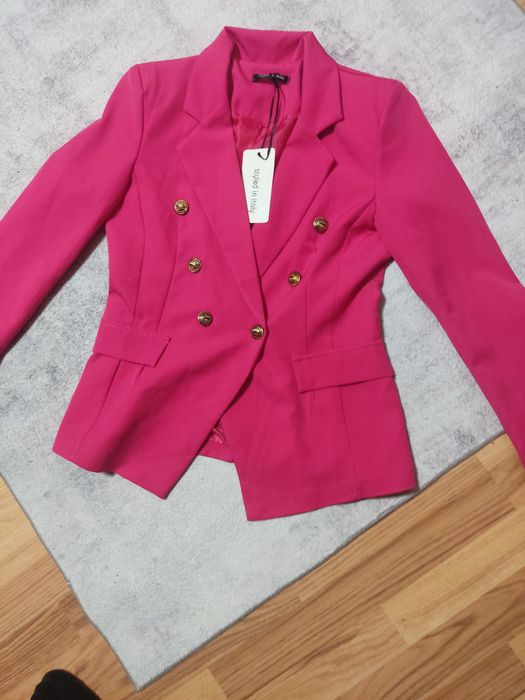 Розово сако номер s-m