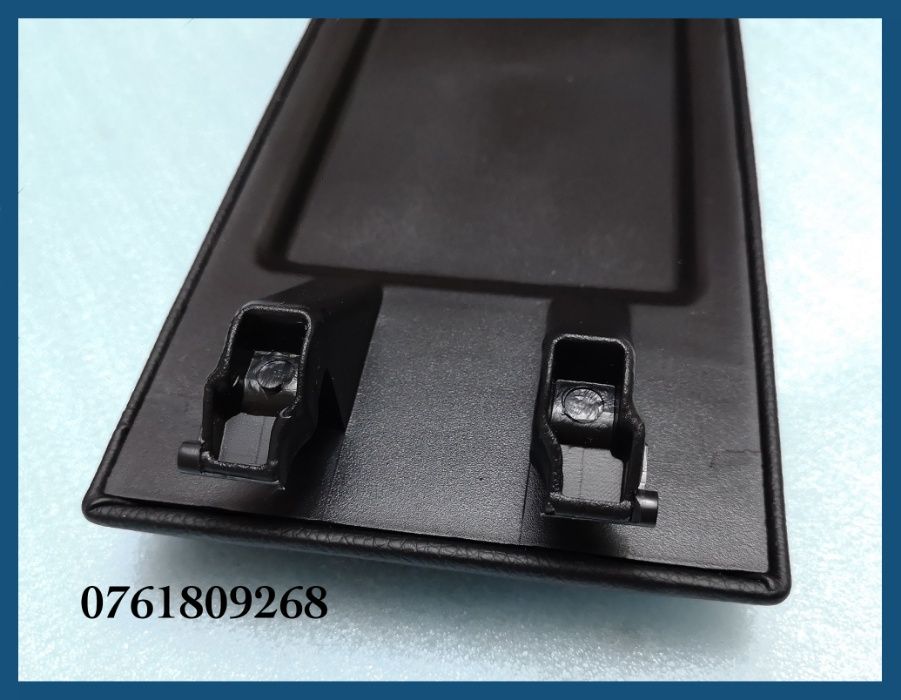 Capac de cotiera piele VW Golf 4 / Bora / Passat B5 / Polo 6R - negru