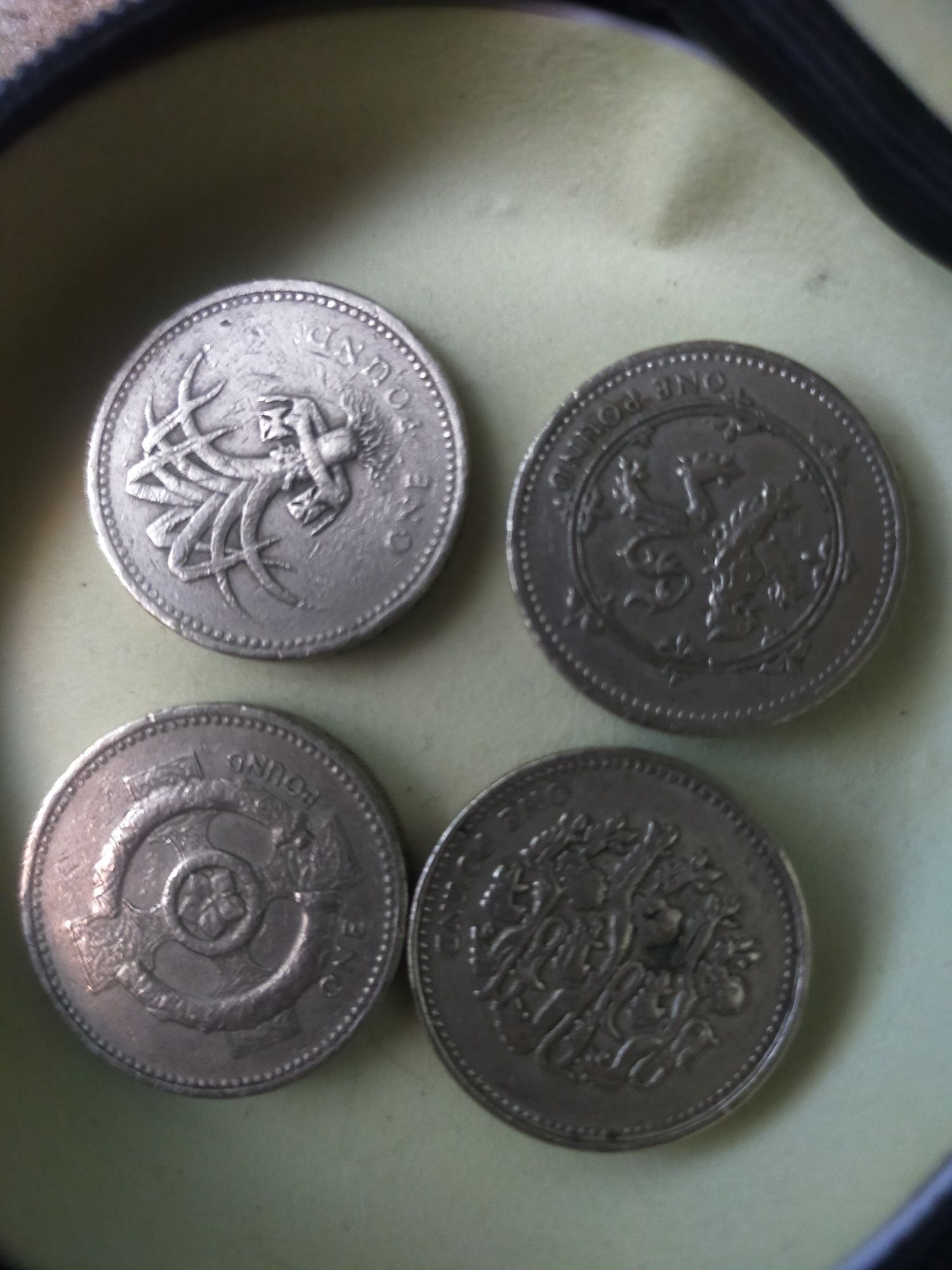 Rare monede One pound ELIZABETH ll