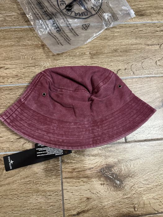 Stone Island bucket hat шапка идиотка