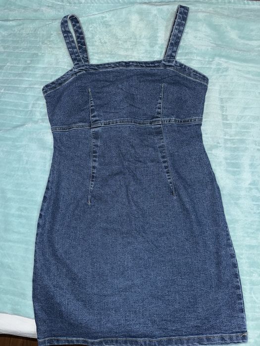 Denim синя дънкова рокля