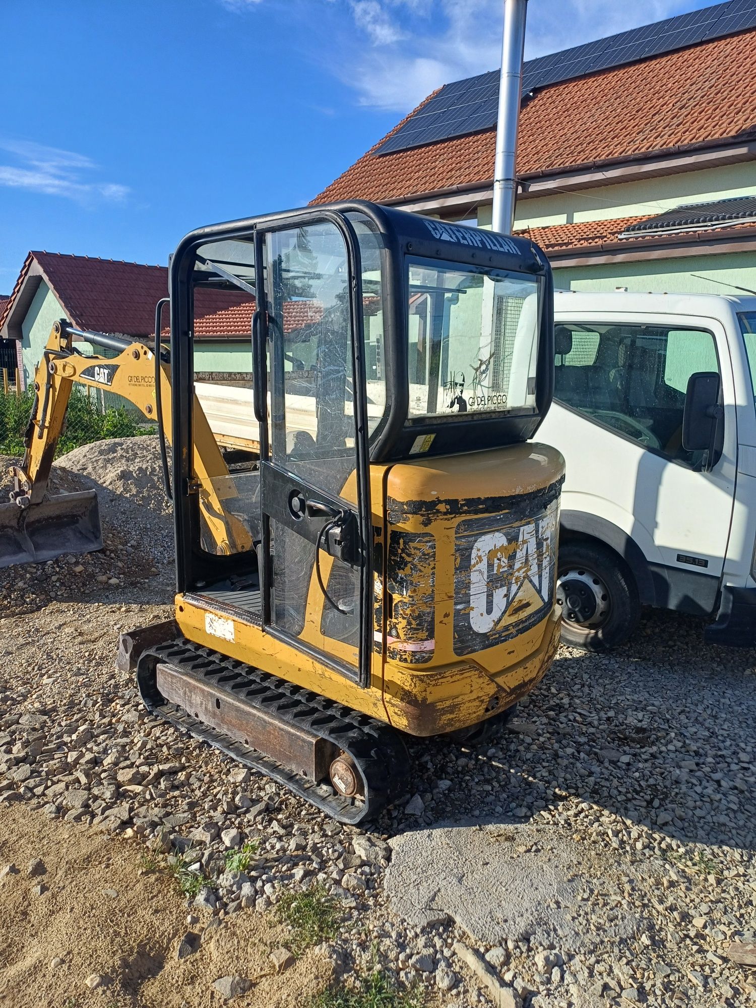 Miniexcavator caterpilar