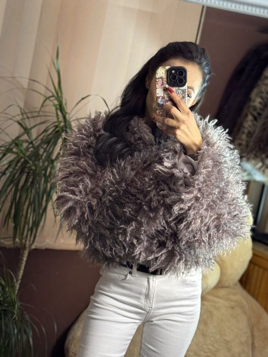 Палто тип монголска вълна