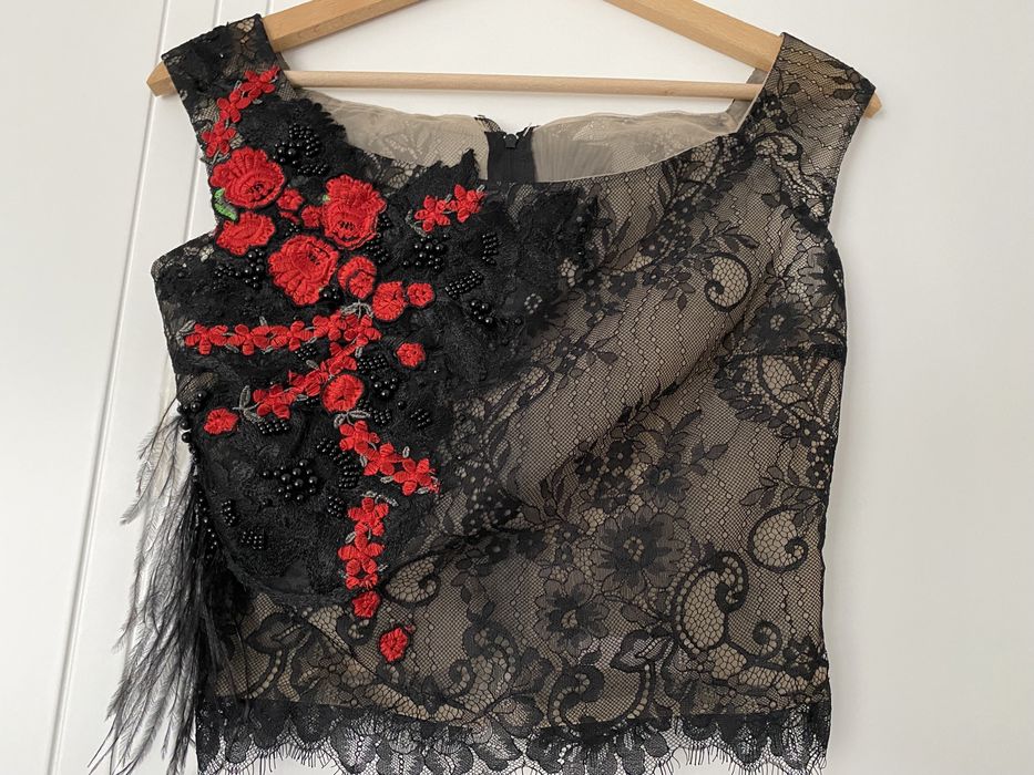 Rochie nasa -Banchet din 2 piese corset  si fusta La Donna Noua