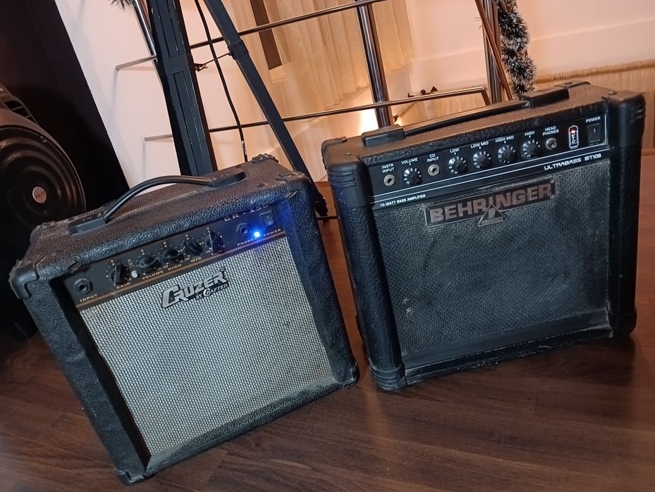 Amplificatoare Behringer și Cruzer by Crafter 19w-25w