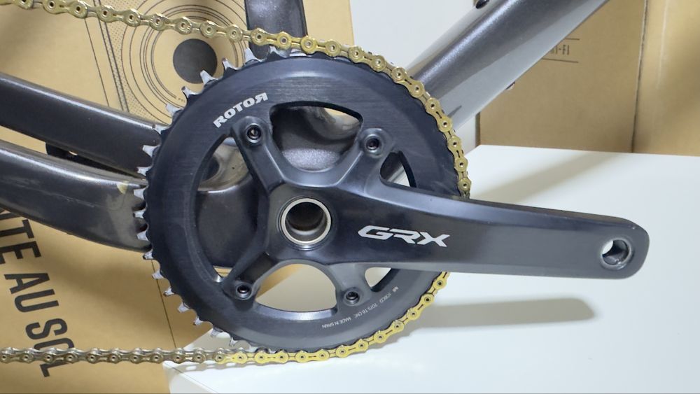 Cyclocross gravel cursiera Pearson disc grx di2 roti carbon