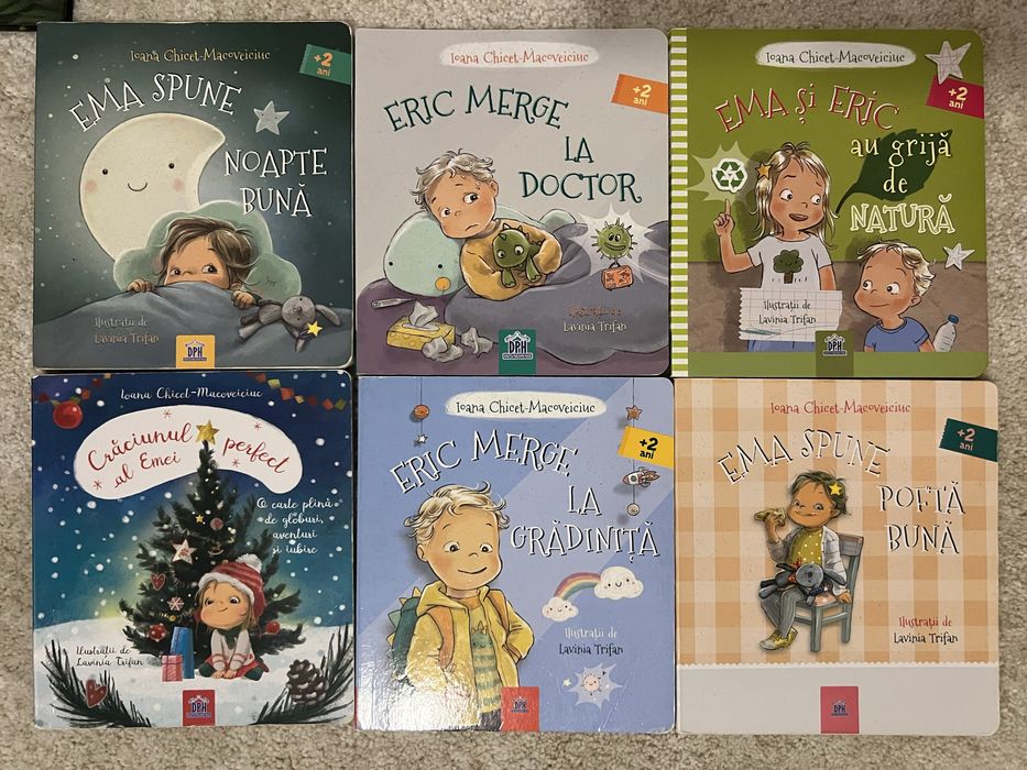 Lot de carti Ema si Eric si ursul Fram