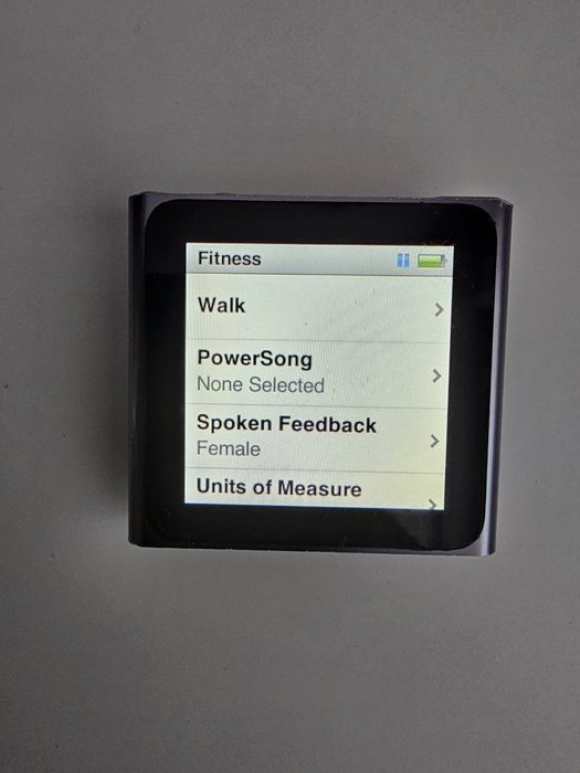 Apple Ipod nano 6th generation 16GB grey color