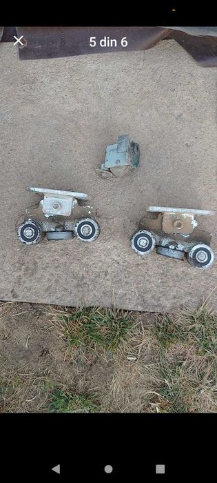 Poartă auto portanta, culisanta pe role