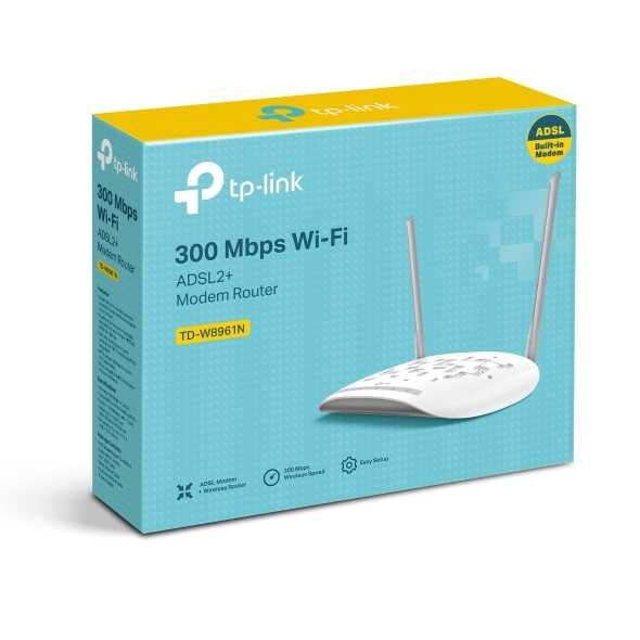 Модем беспроводной VDSL2/ADSL2+ 300M Tp-Link TD-W9970