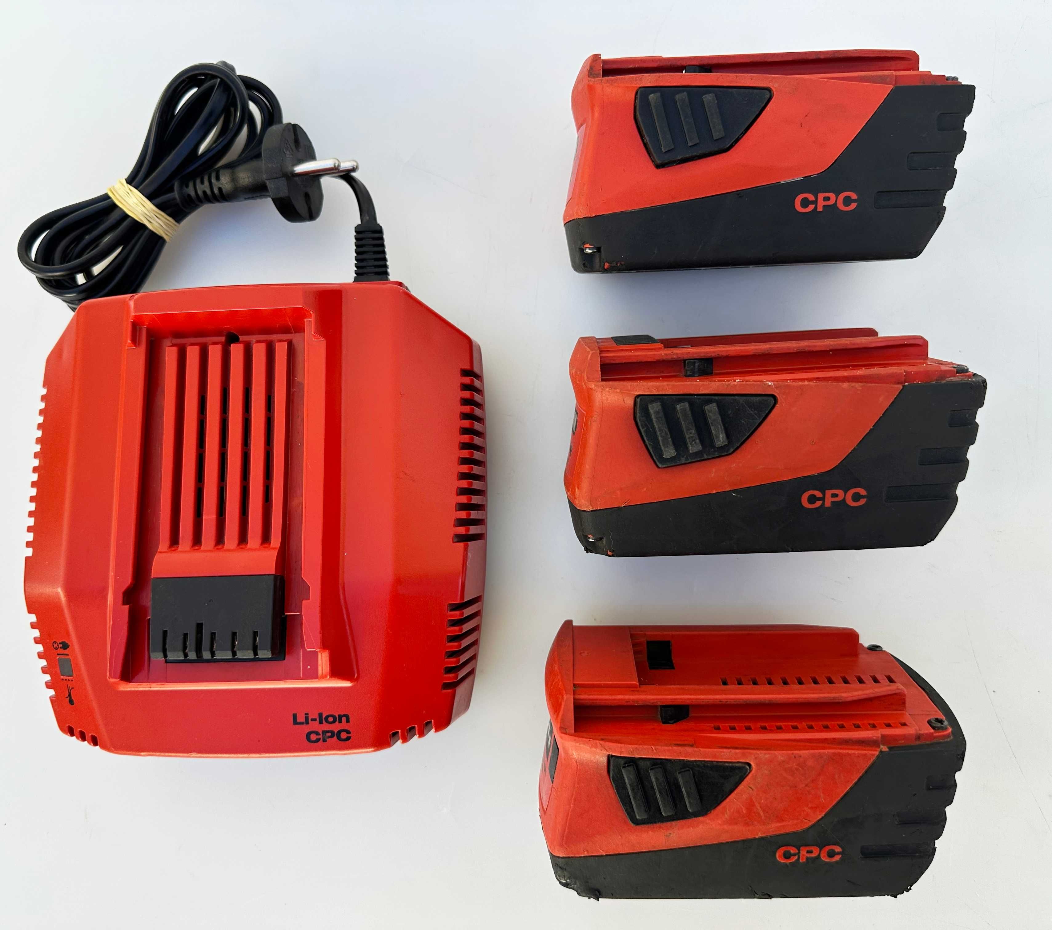 Hilti Сет - Акумулаторен ъглошлайф, перфоратор и винтоверт 3x22V 5.2Ah