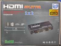 Hdmi spliter 1 × 2 / 4 k , 3 D ( качественный )