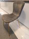 Set 4 scaune gri tip catifea perfecta