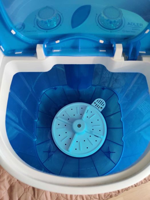 Мини пералня ADLER AD8051 – работеща, без кошчето за центрофуга