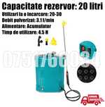 Pompa Stropit Vermorel Pulverizator Electric 20 L Livrare Gratuita