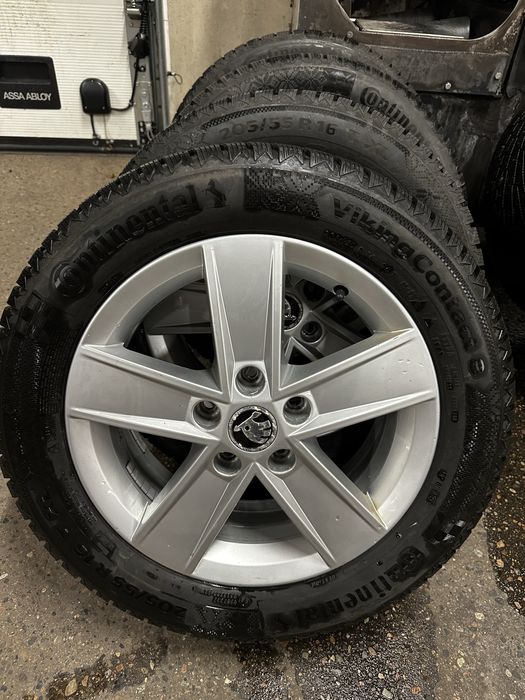 Jante skoda octavia 3/golf7 r16-r17 (205/55r16)