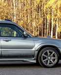 Клыки на пороги Subaru Forester SG Рестайлинг