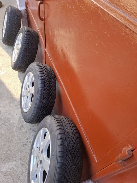 Roti 5x112 Gama Vag ,audi ,Mercedes cu anvelope de iarna 195 65 15