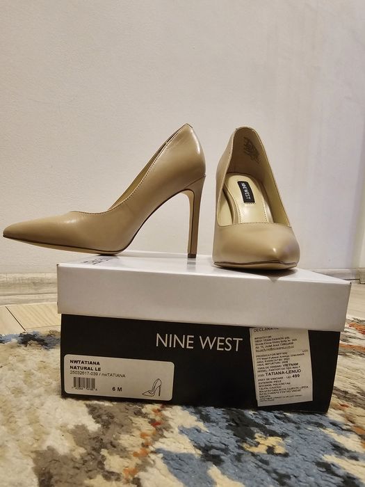 Pantofi piele naturala