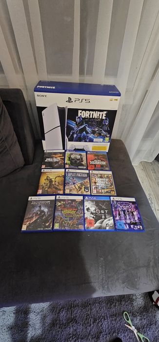 PlayStation 5 + 10 игри