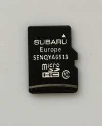 2022год. Subaru Оригинална Micro Sd Card GEN2 Европа и Турция Сд Карта