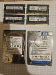 Lot 4 memorii laptop de 8gb ddr3 si 2 HDD laptop de 1 Tera  100% viata