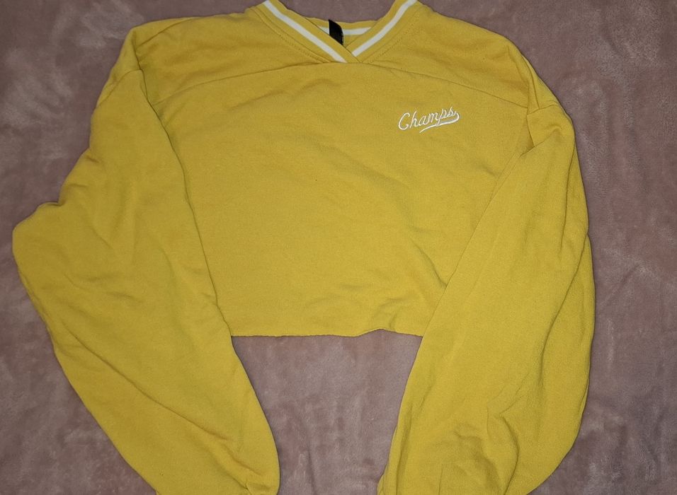 Скъсен суитчър без цип Н&M размер xs