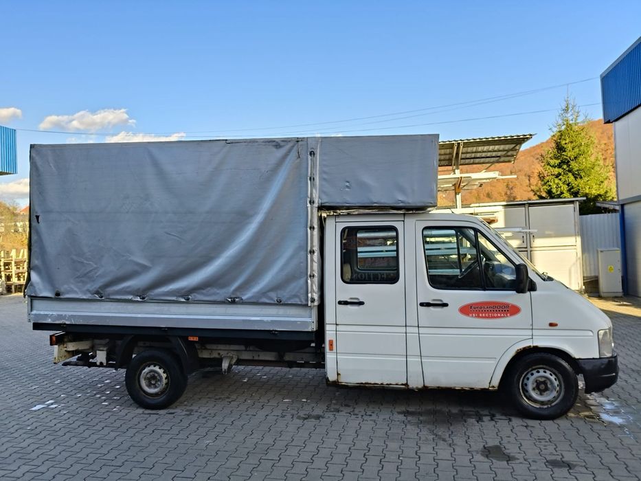 Volkswagen LT35 2.5 TDI _ 109 CP _ 7 Locuri _  Cu prelata