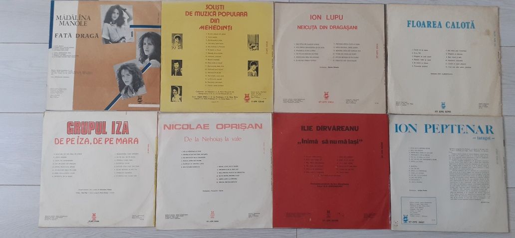 Discuri vinil 40~90 lei/buc rock ; populară