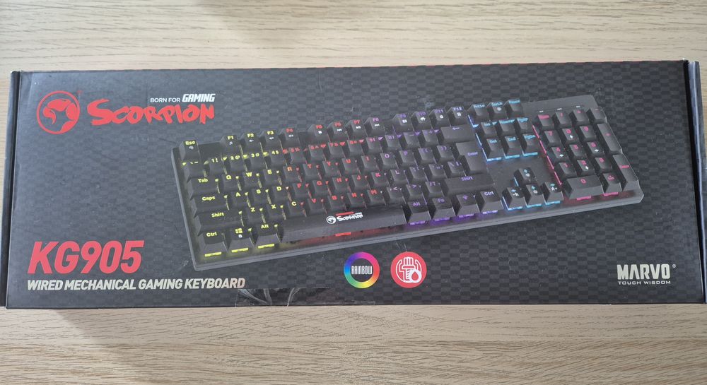 Tastatura gaming mecanica Marvo Scorpion