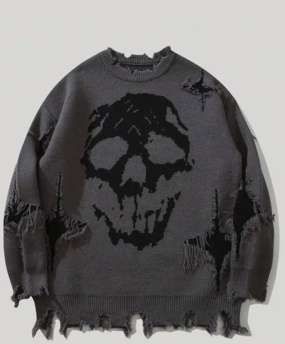 Свитер Унисекс y2k/готика гранж